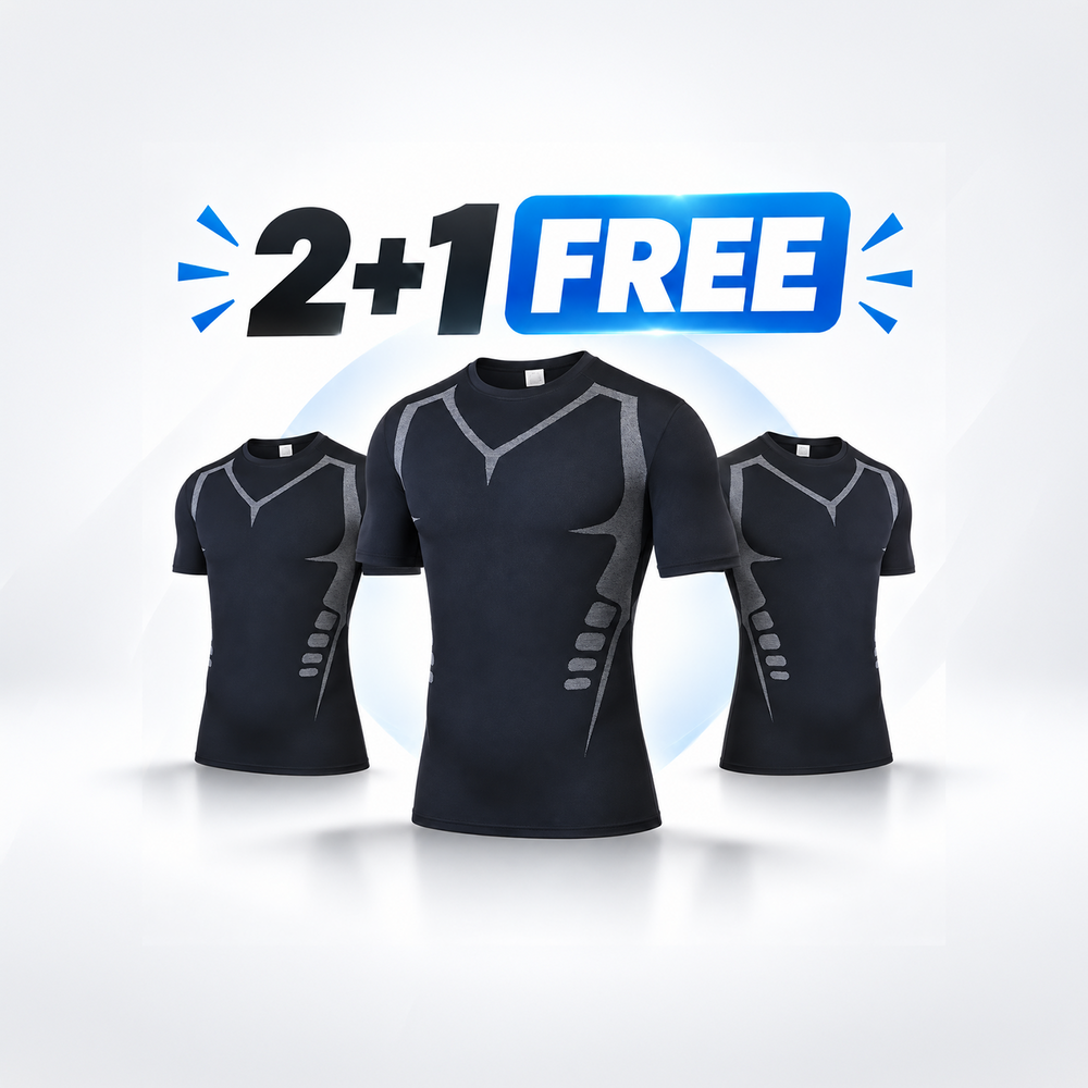 BODY SHAPING T-SHIRT | 2+1 FREE | A Slimmer Look Starts Here. Shape Your Body.