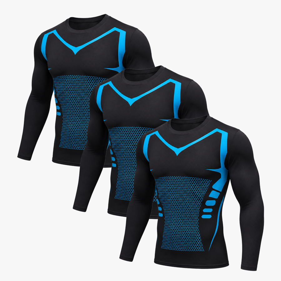 BODY SHAPING Long-sleeved T-shirt | 2+1 FREE | A Slimmer Look Starts Here. Shape Your Body.