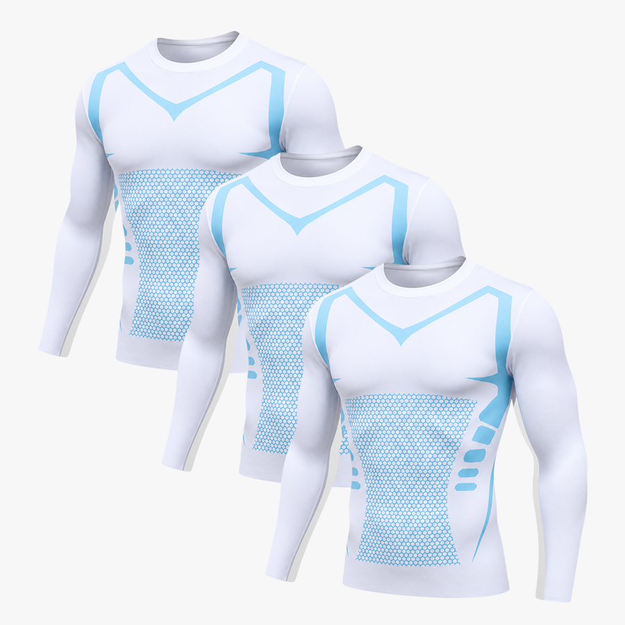 BODY SHAPING Long-sleeved T-shirt | 2+1 FREE | A Slimmer Look Starts Here. Shape Your Body.