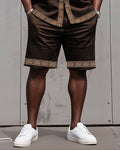 Shorts-Mocha mousse