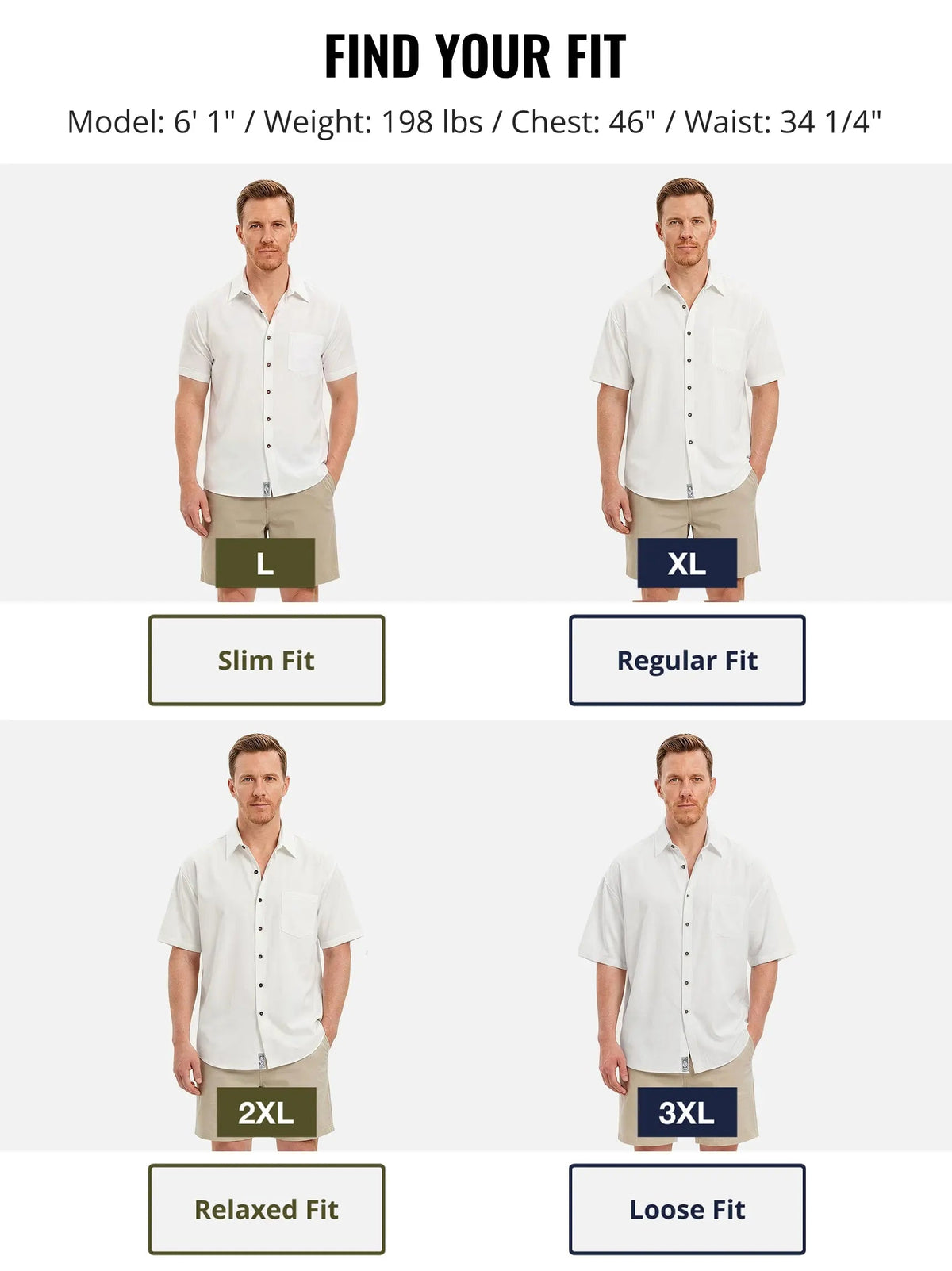Men's Basic 50s Style Bowling Short Sleeve Shirt