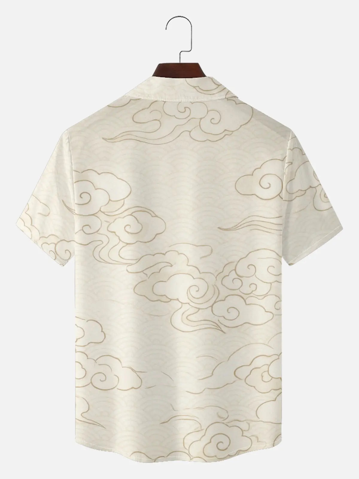 Men's Tiger In The Clouds Short Sleeve Shirt