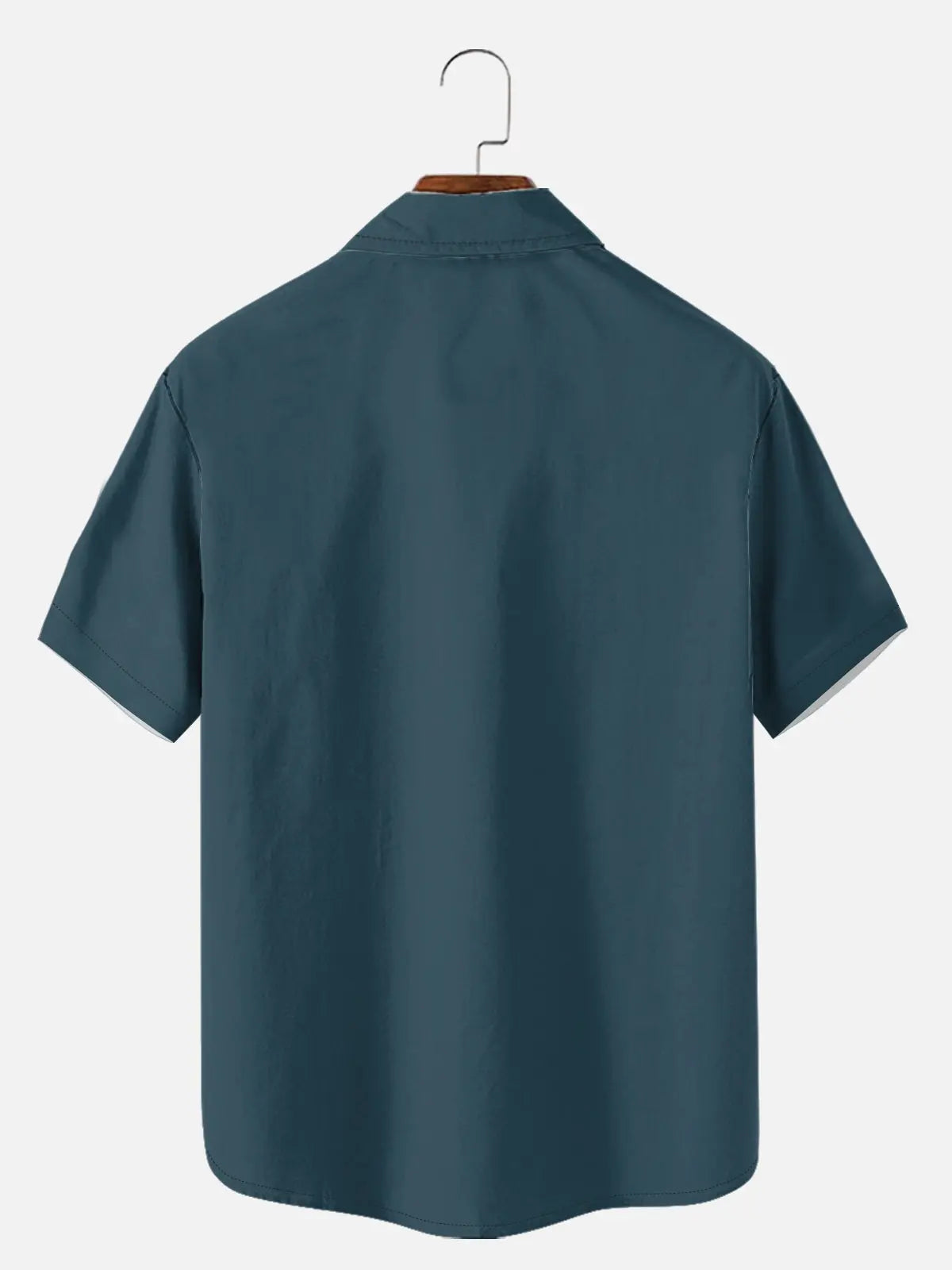 Tall Men's Mid-Century Geometric Short Sleeve Shirt