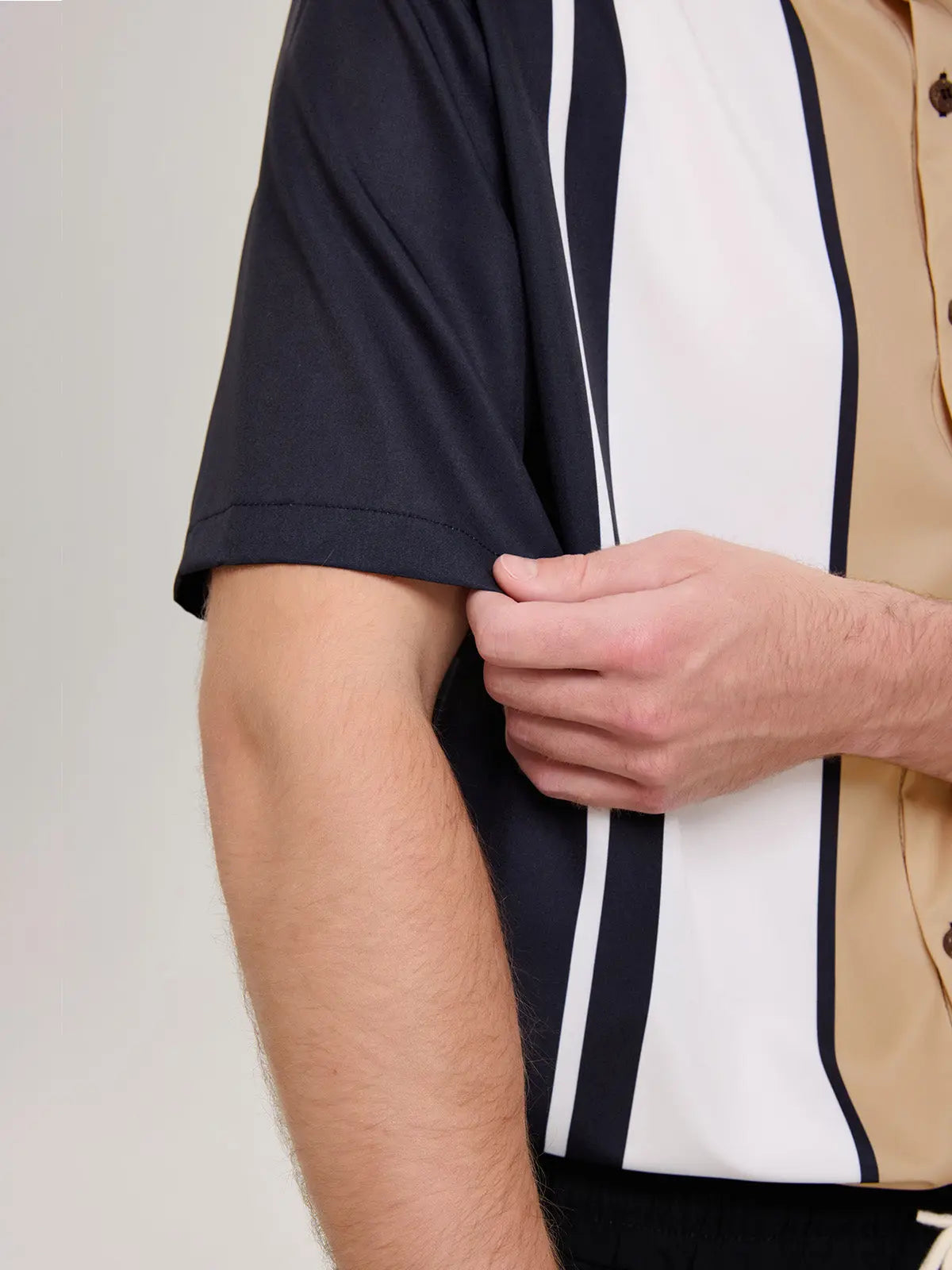 Men's Classic Bowling Short Sleeve Shirt