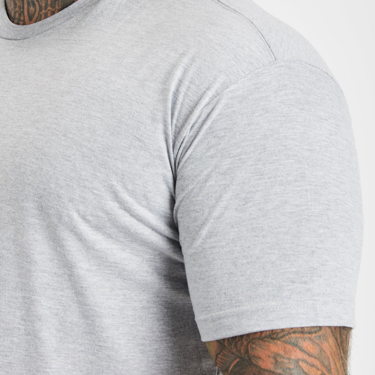 Tall Heather Grey Crew Neck