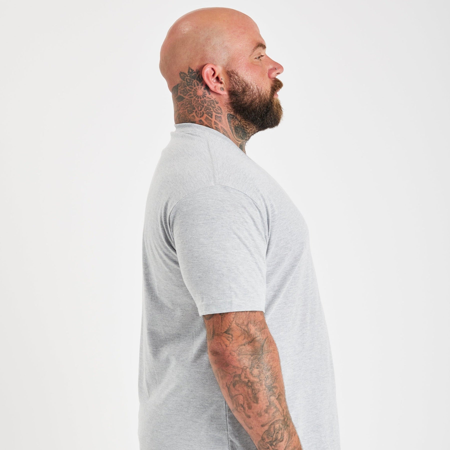 Tall Heather Grey Crew Neck