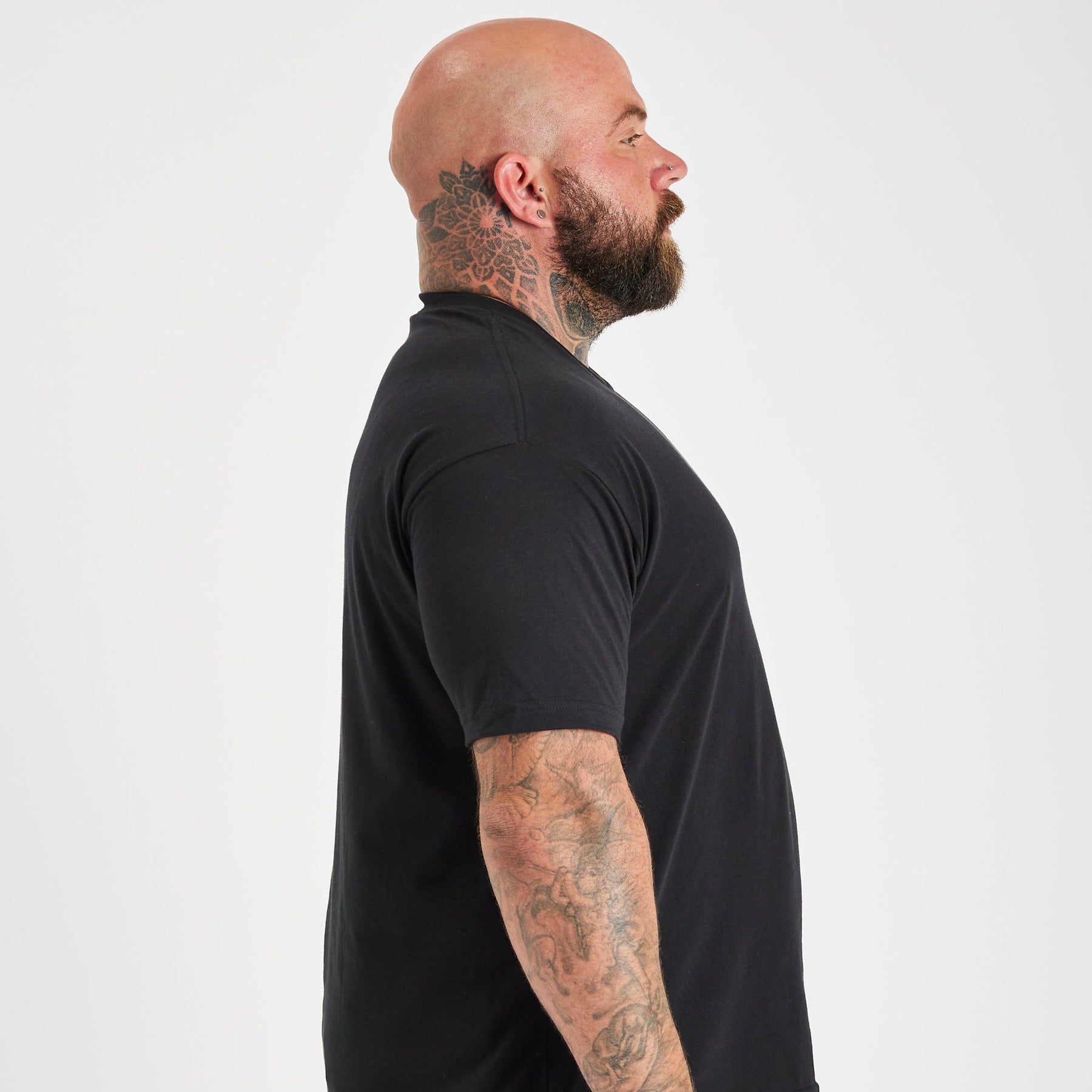 Tall Black Crew Neck