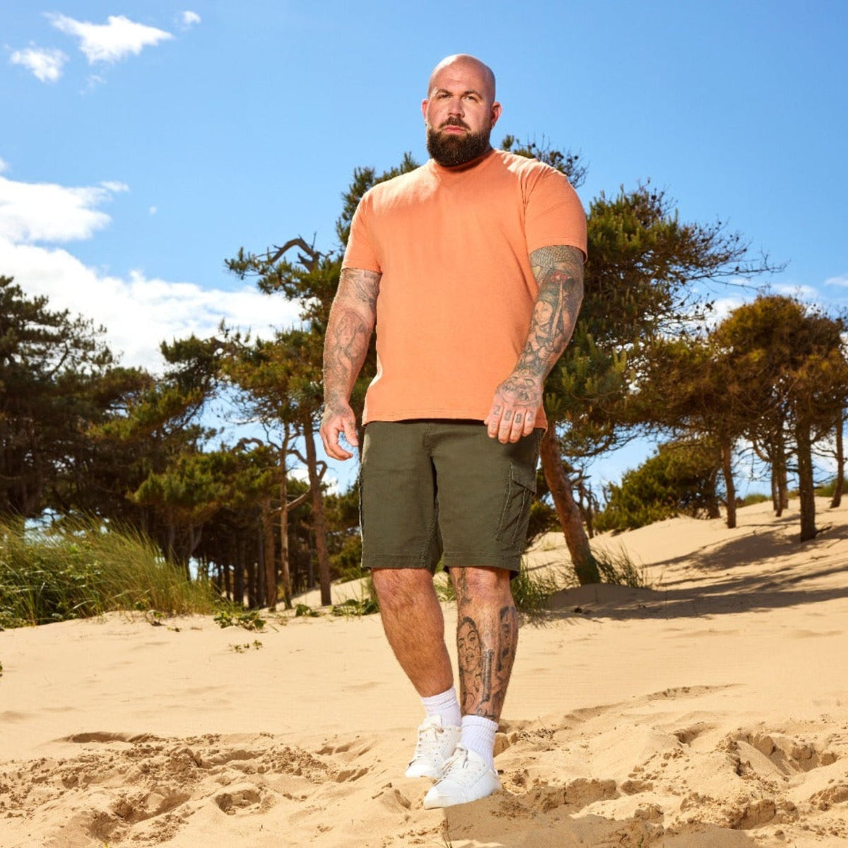 Tall Sunburn Crew Neck T-Shirt
