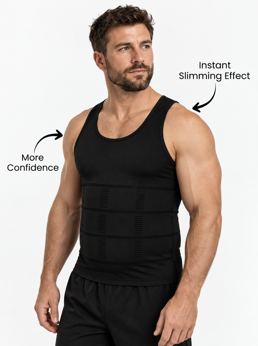 The Bigger Standard Shape Tank | Look Sharper Under Any Shirt Buy | 2 Get 1 Free