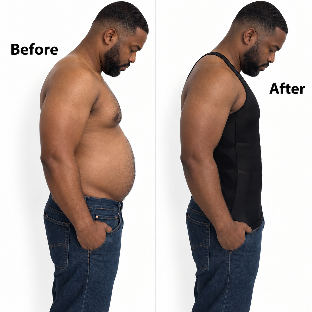The Bigger Standard Shape Tank | Look Sharper Under Any Shirt Buy | 2 Get 1 Free