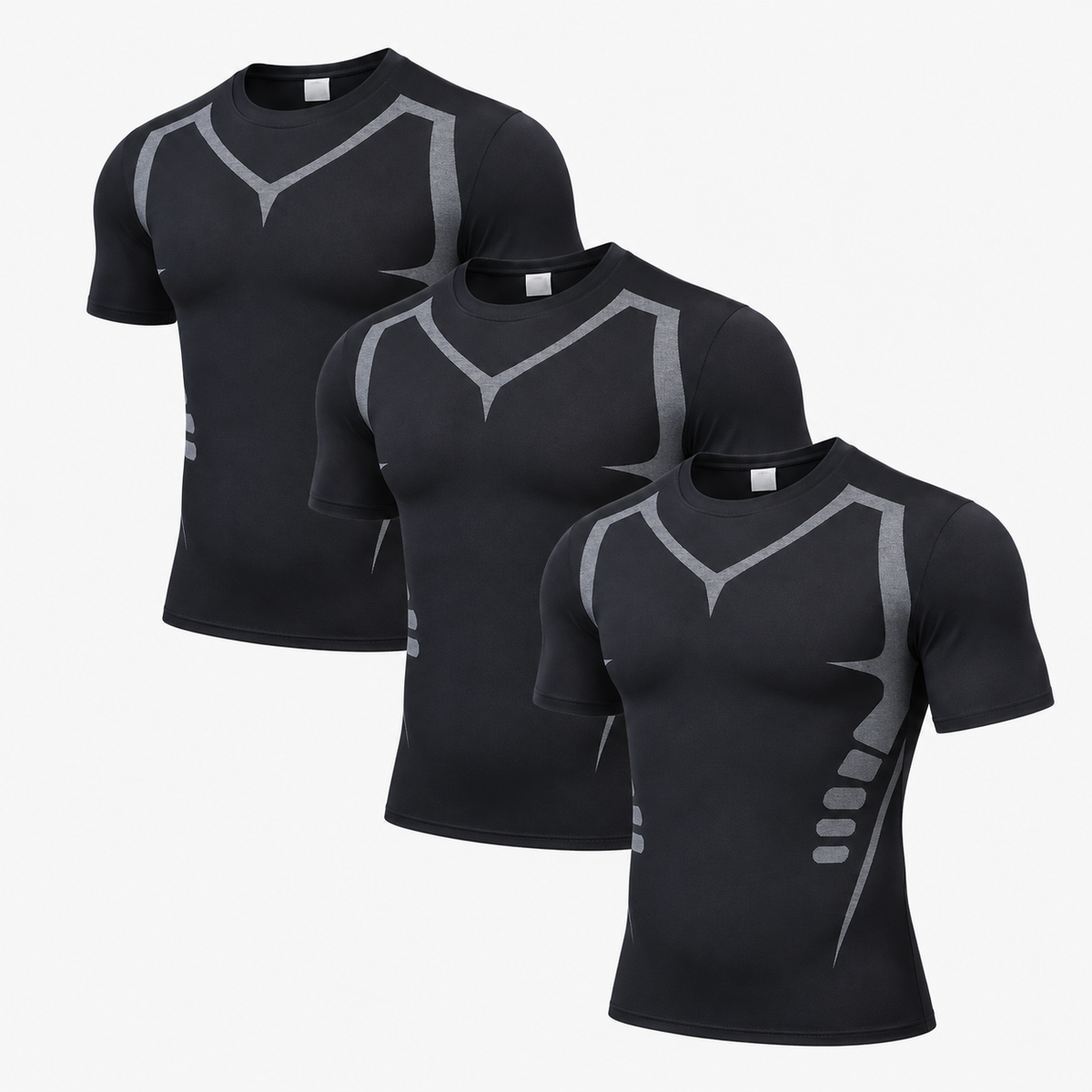 BODY SHAPING T-SHIRT | 2+1 FREE | A Slimmer Look Starts Here. Shape Your Body.