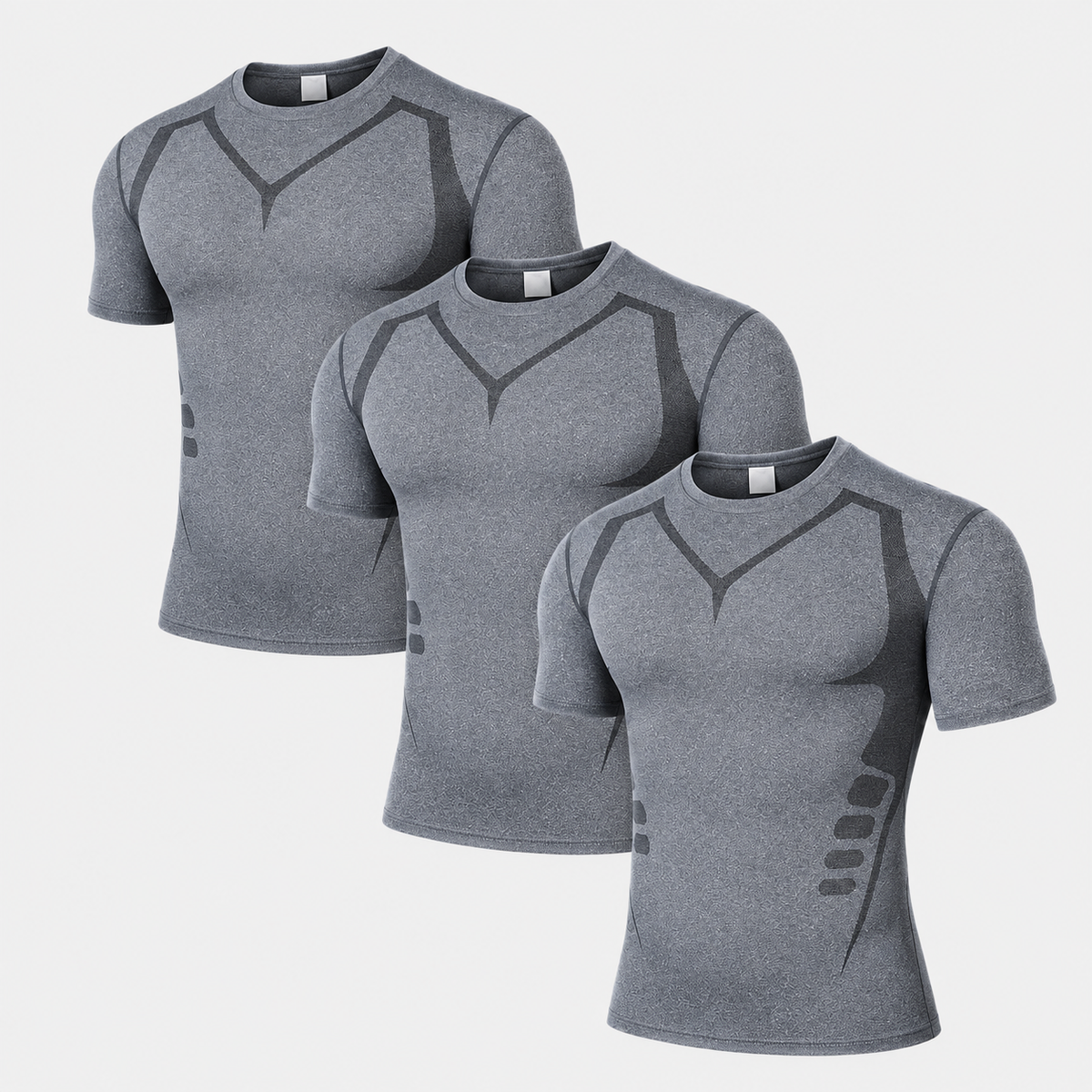BODY SHAPING T-SHIRT | 2+1 FREE | A Slimmer Look Starts Here. Shape Your Body.