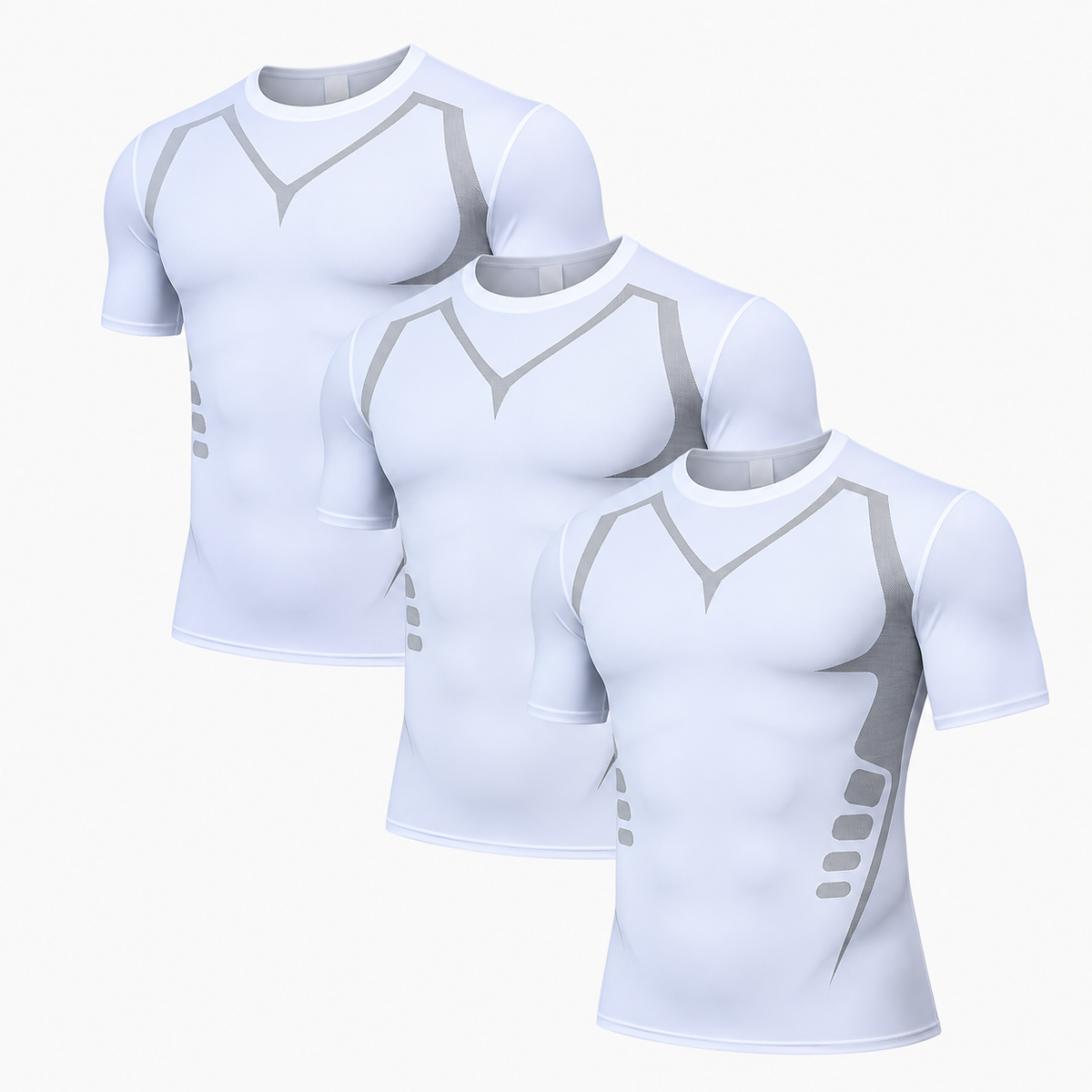 BODY SHAPING T-SHIRT | 2+1 FREE | A Slimmer Look Starts Here. Shape Your Body.