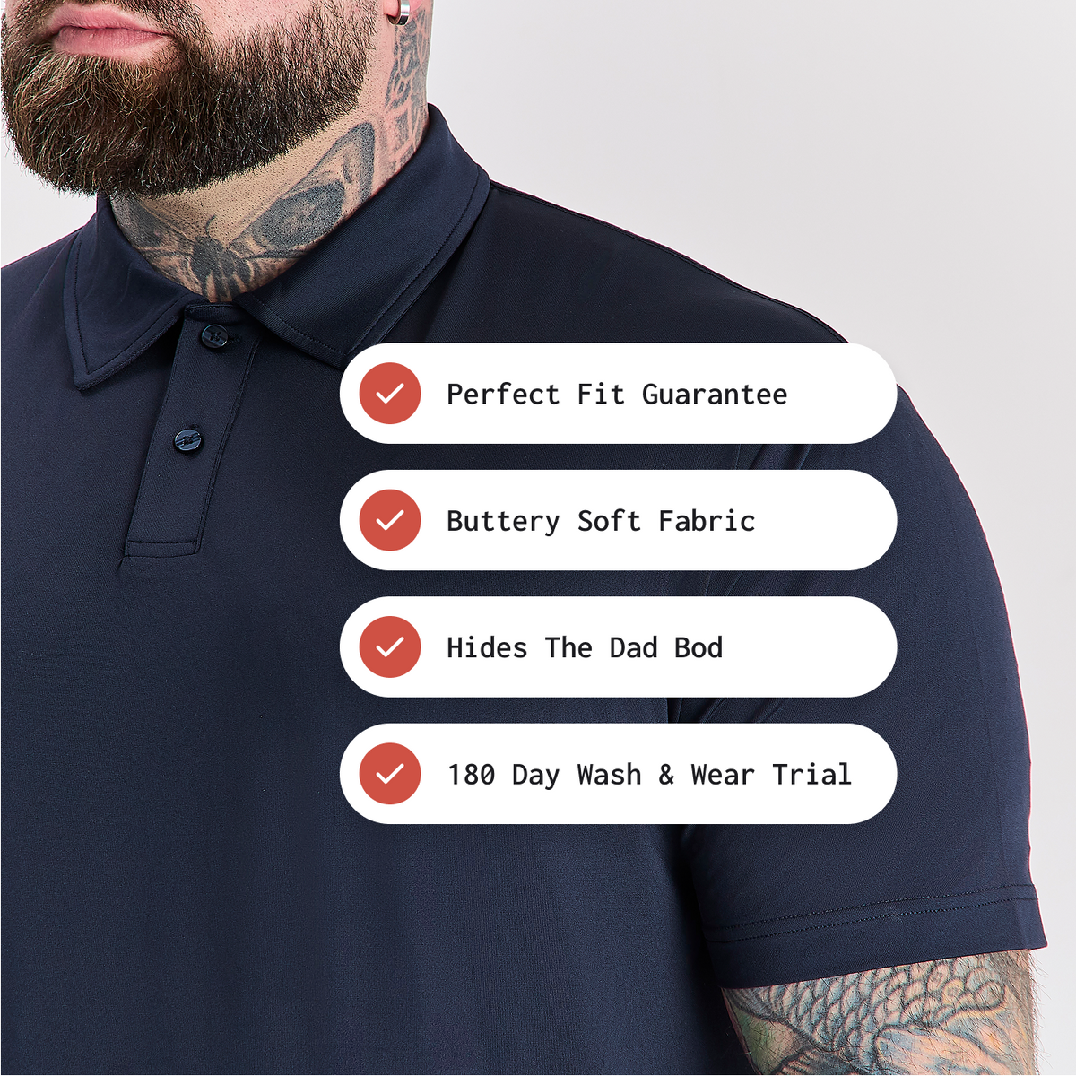 Tall Polo Colour 3-Pack