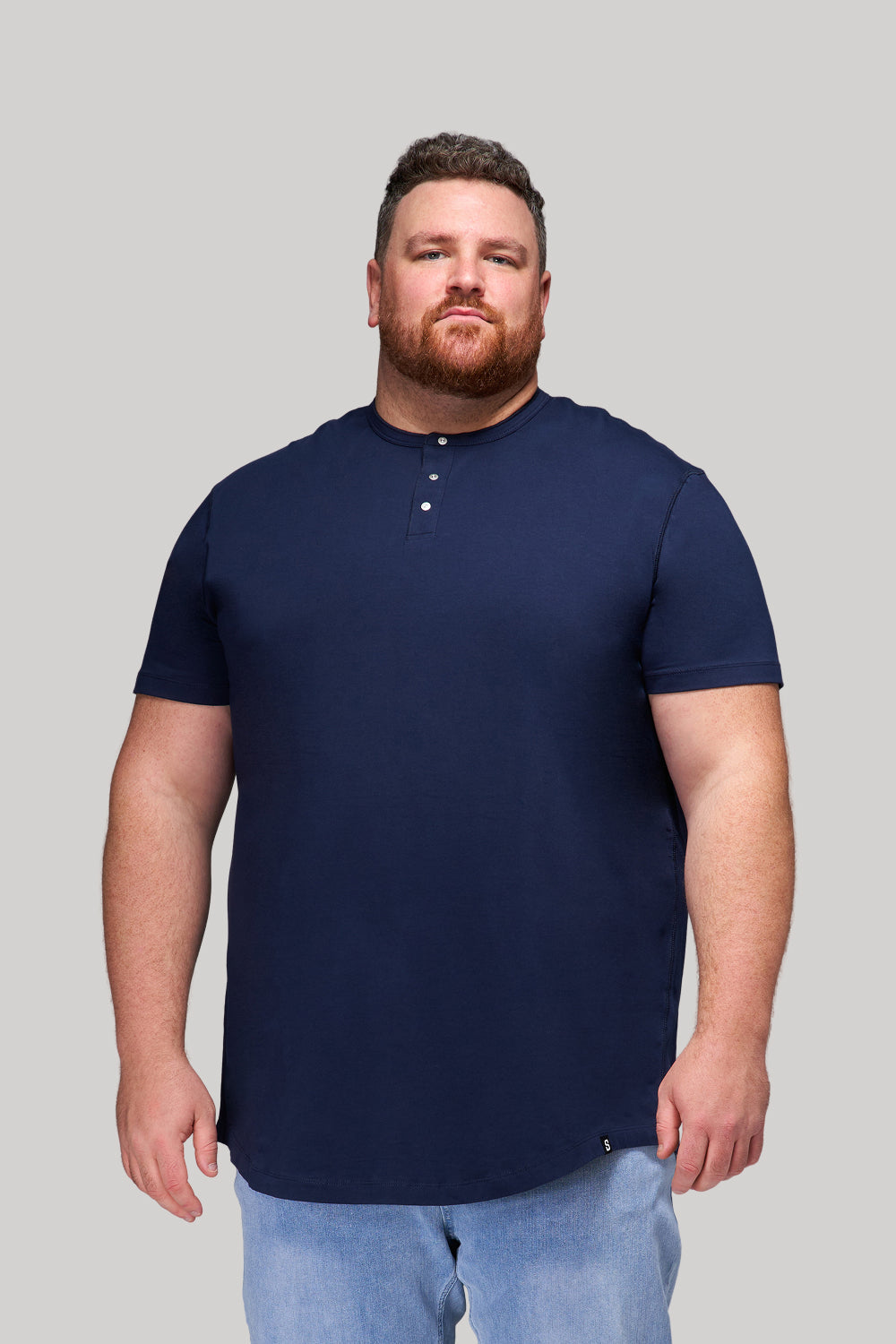 Everyday Stretch Snap Henley