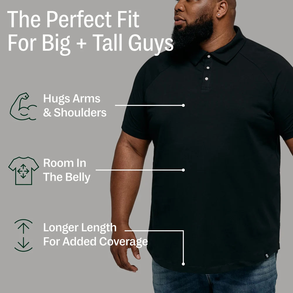 Everyday Stretch Snap Polo