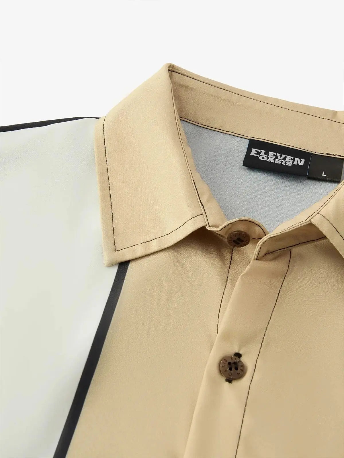 Men's Classic Bowling Short Sleeve Shirt
