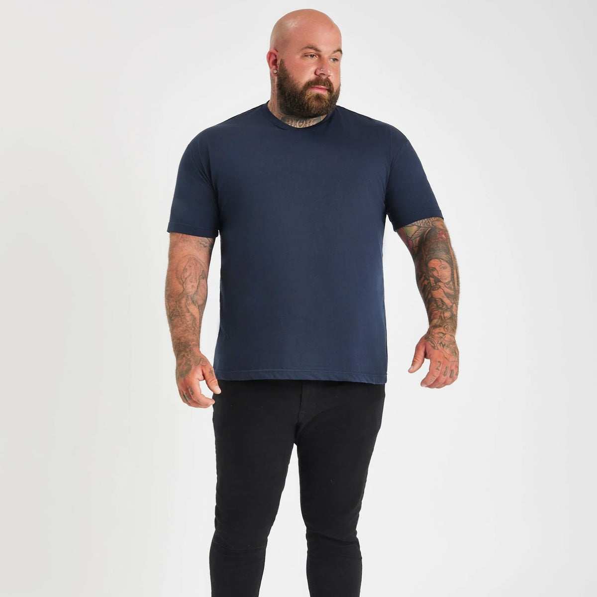 Tall Navy Crew Neck