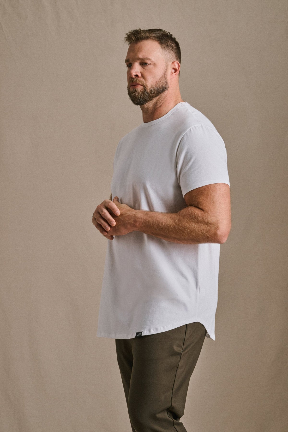 Scoop - T-Shirt - White