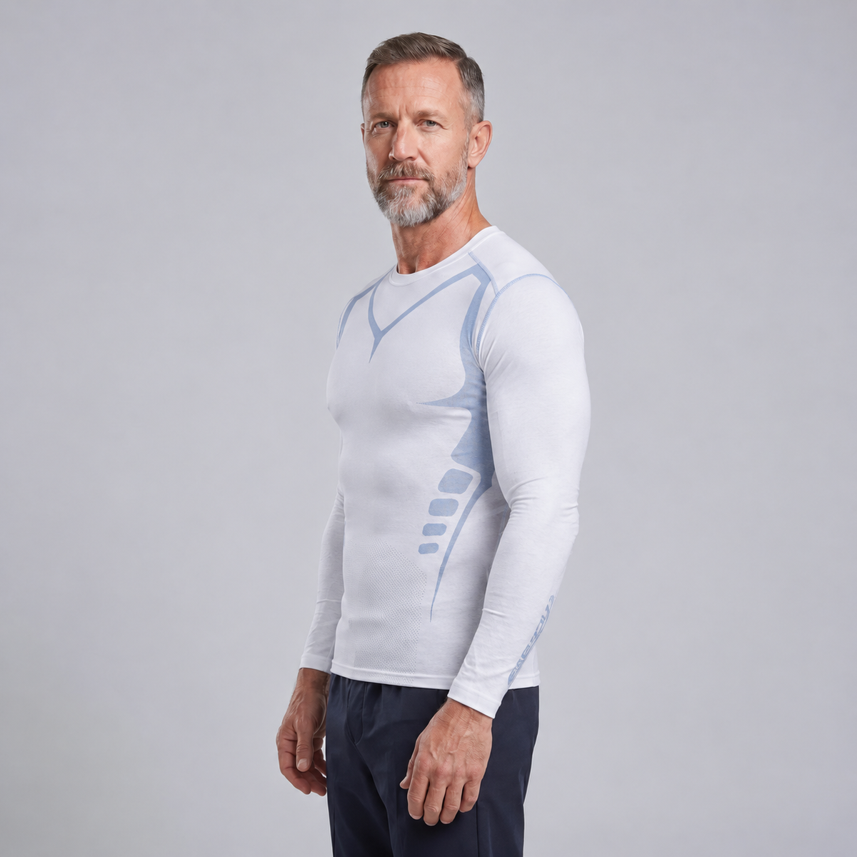 BODY SHAPING Long-sleeved T-shirt | A Slimmer Look Starts Here. Shape Your Body.