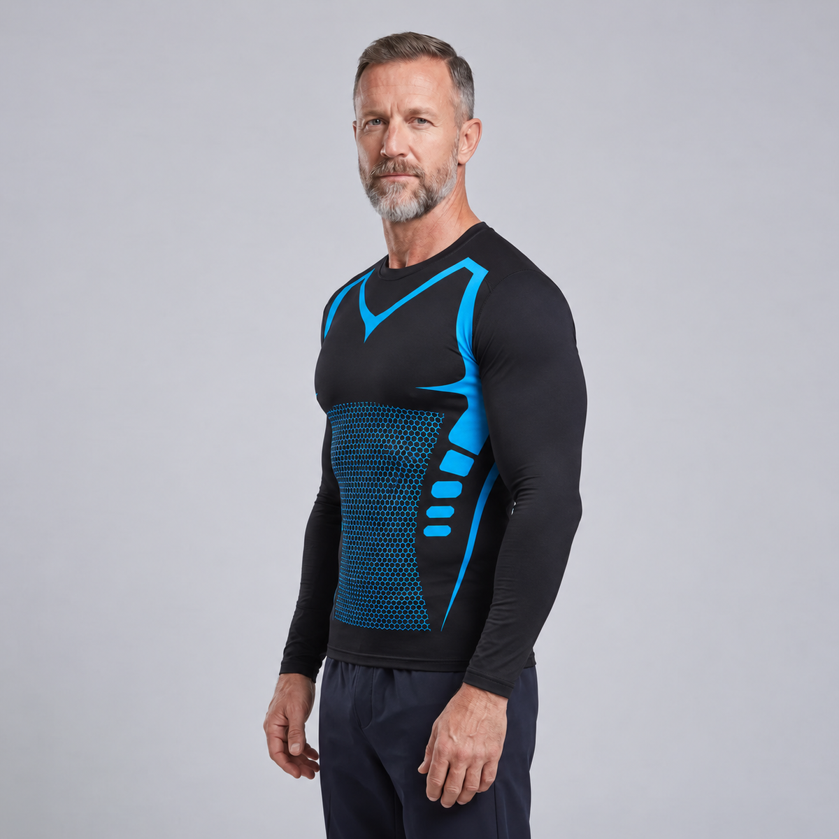 BODY SHAPING Long-sleeved T-shirt | 2+1 FREE | A Slimmer Look Starts Here. Shape Your Body.