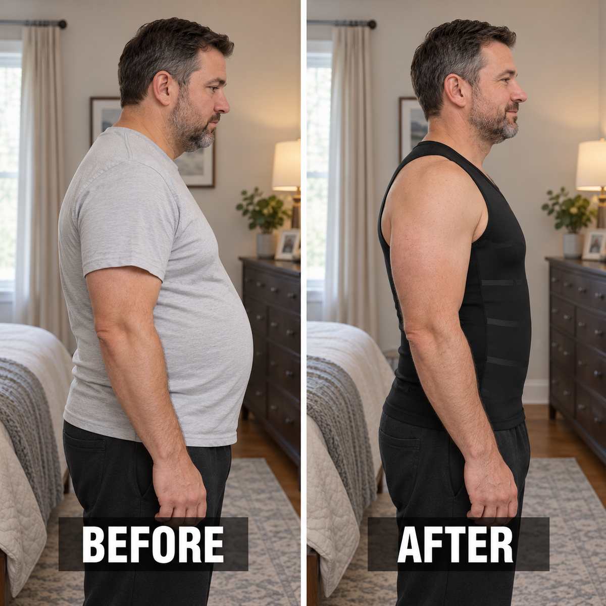 The Bigger Standard Shape Tank | Look Sharper Under Any Shirt Buy | 2 Get 1 Free