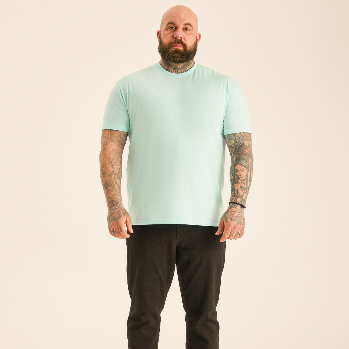 Tall River Green Crew Neck