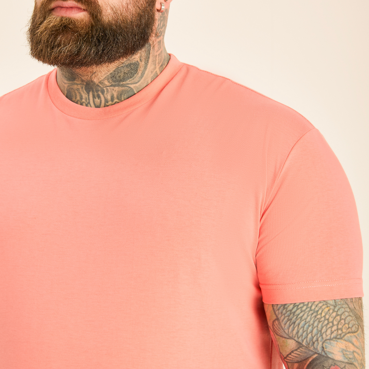 Tall Peach Crew Neck