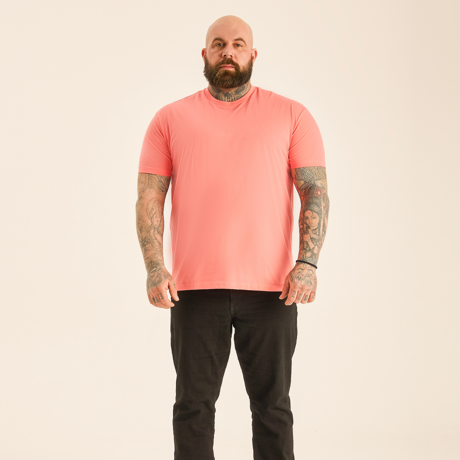 Tall Peach Crew Neck