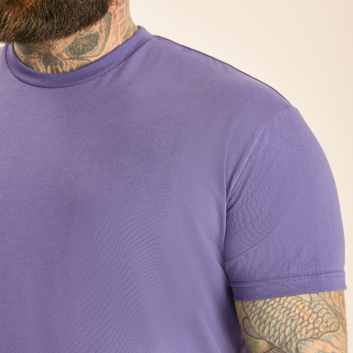 Tall Purple Crew Neck