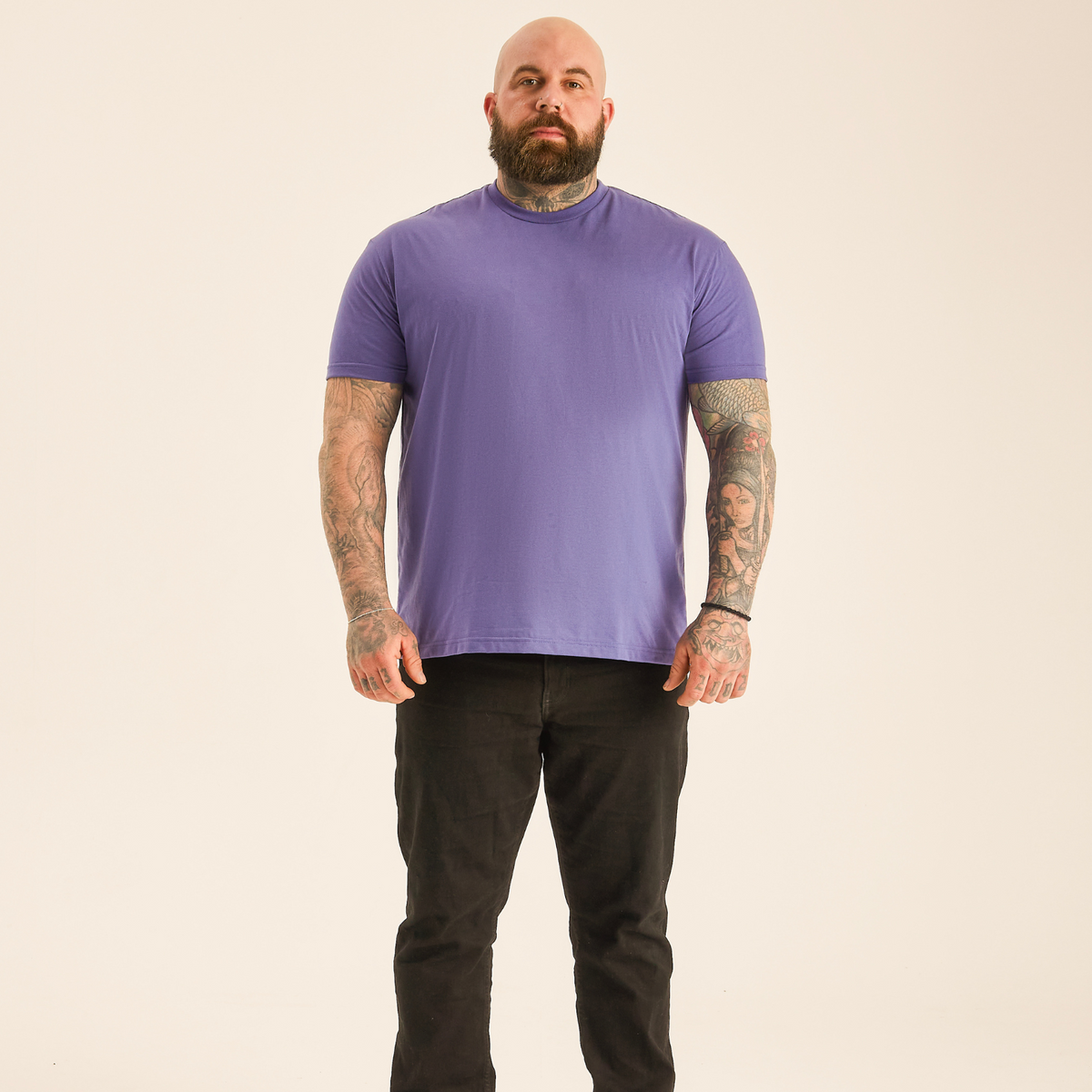 Tall Purple Crew Neck