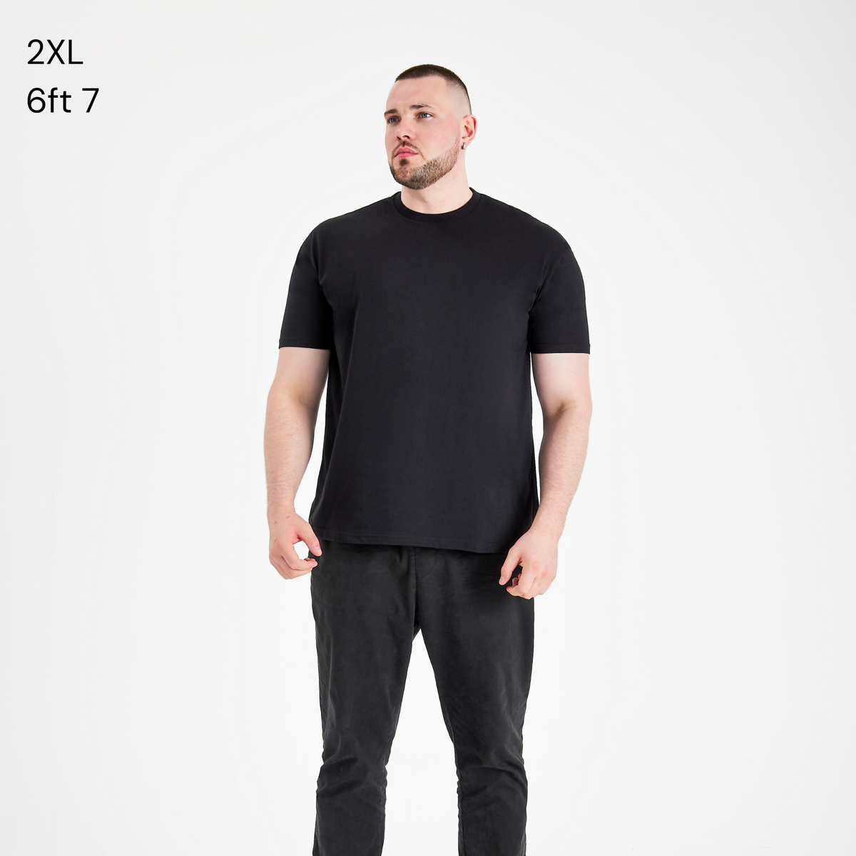 Black Crew Neck