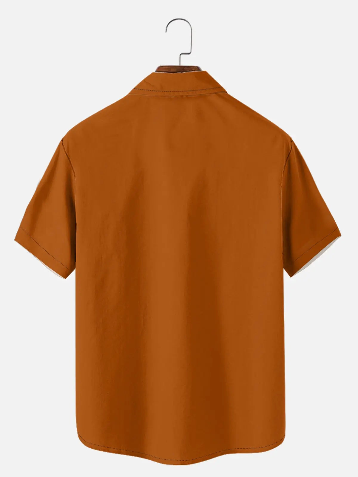 Tall Men's Mid-Century Geometric Short Sleeve Shirt