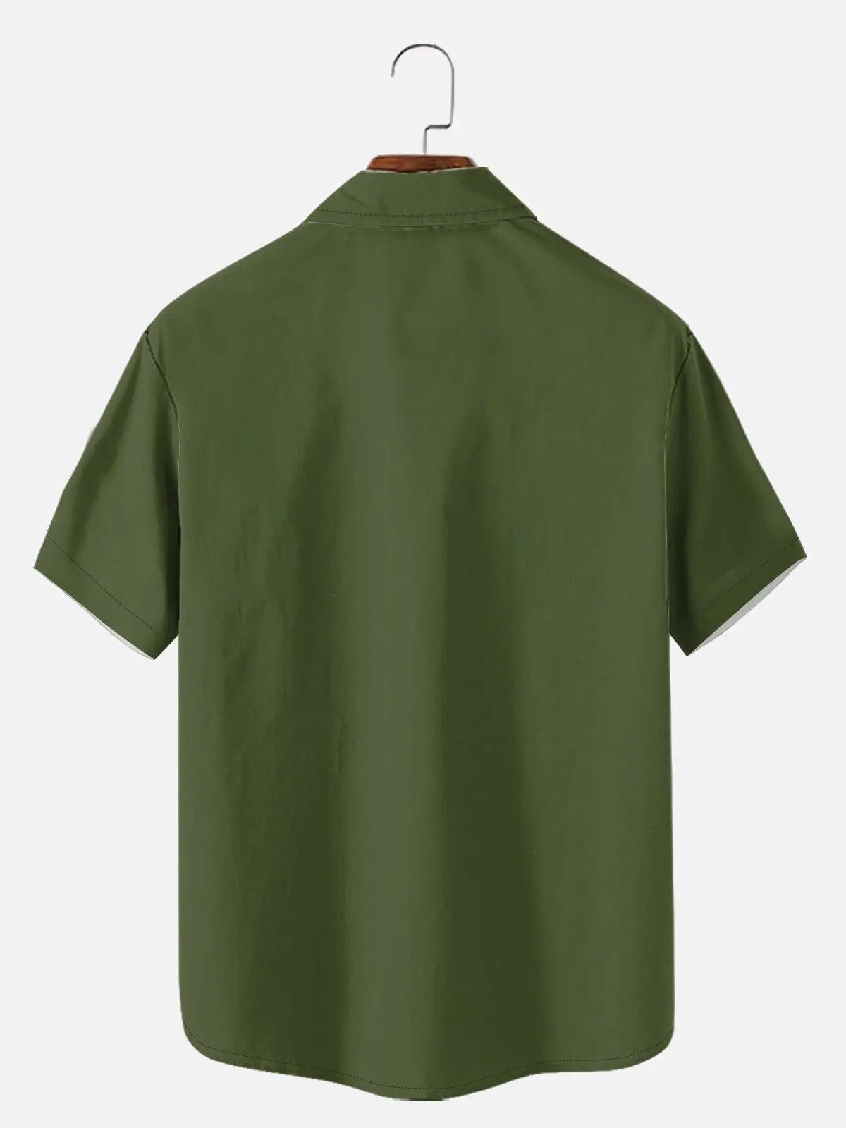 Tall Men's Mid-Century Geometric Short Sleeve Shirt