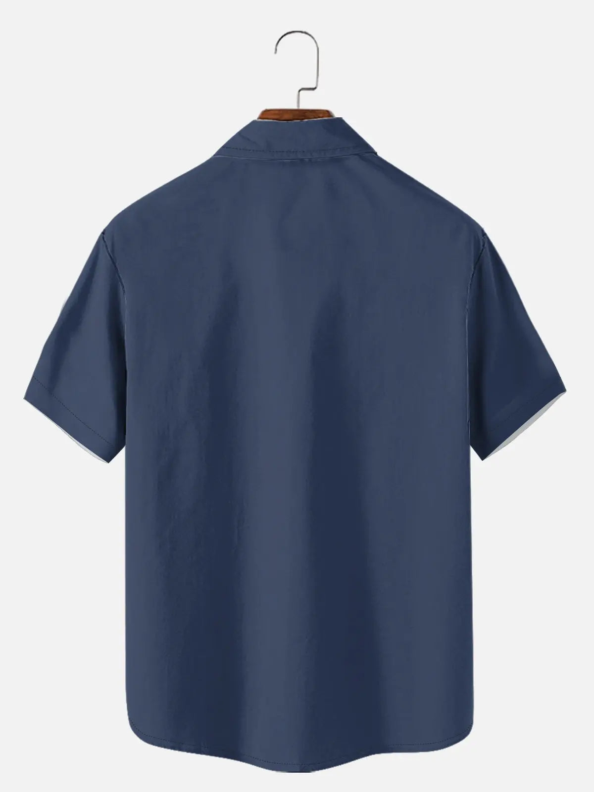 Tall Men's Mid-Century Geometric Short Sleeve Shirt