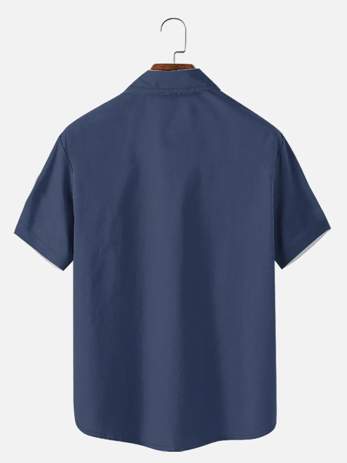 Tall Men's Mid-Century Geometric Short Sleeve Shirt