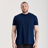 Tall Deep Blue Crew Neck