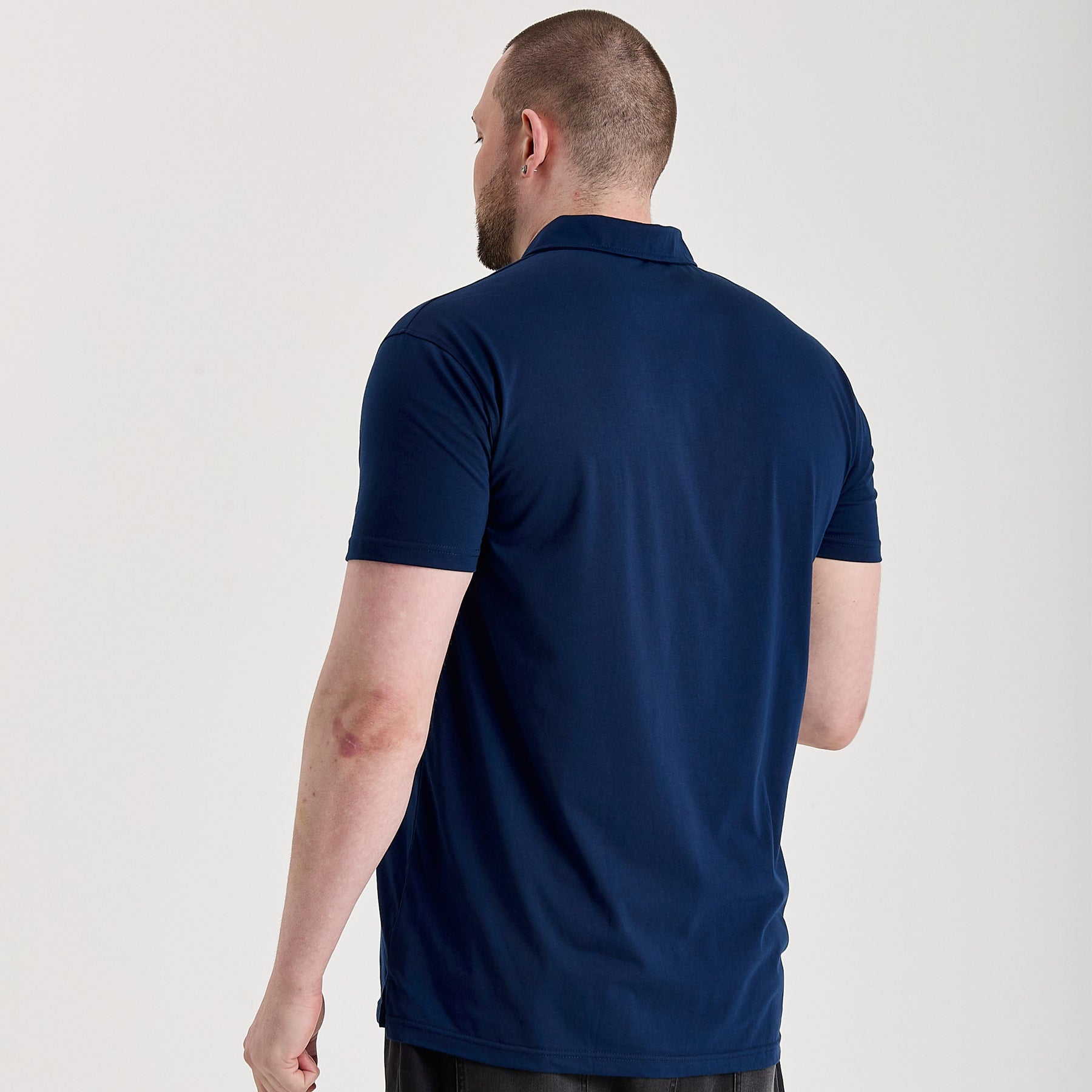 Tall Deep Blue Polo