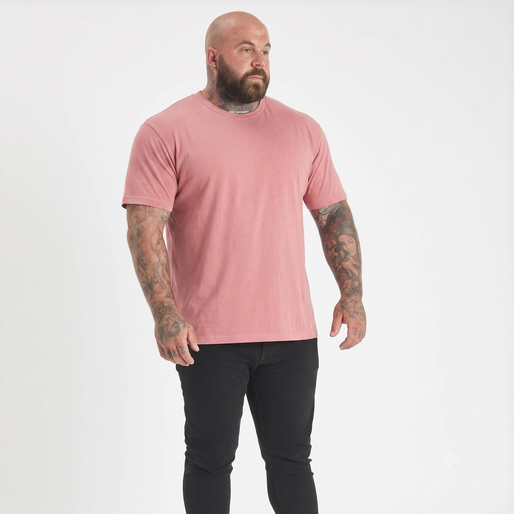 Tall Dusty Rose Crew Neck T-Shirt